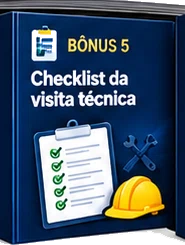 Capa do bônus: checklist da visita técnica