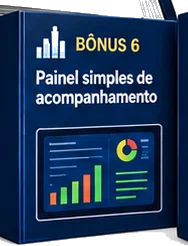 Capa do bônus: painel simples de acompanhamento
